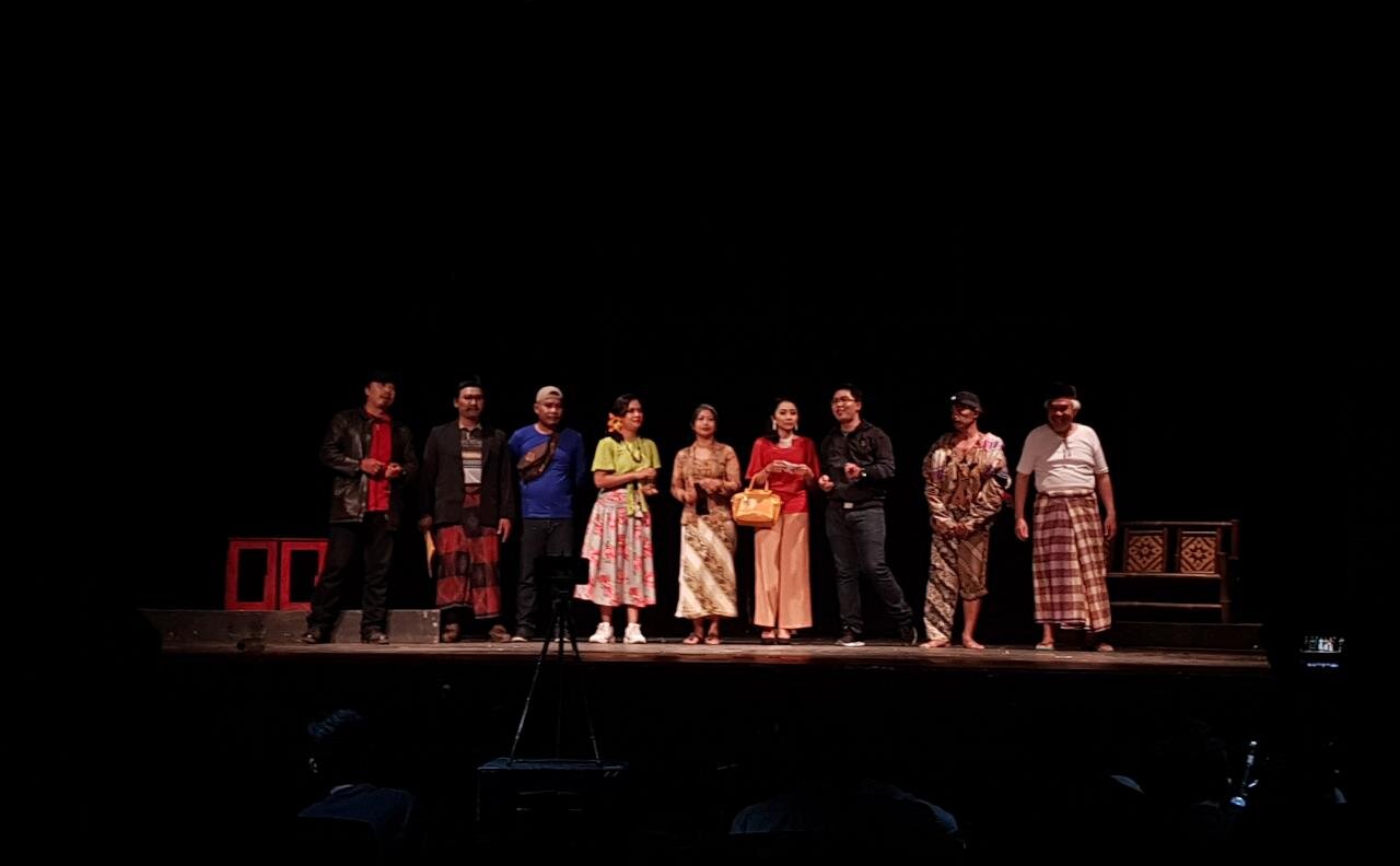 Penampilan Teater GeKa dalam Festival Teater tingkat Kota Yogyakarta 2019