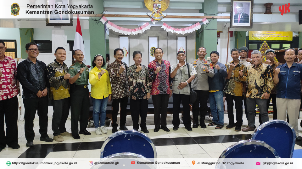 Pj. Walikota Yogyakarta mengadakan diskusi terbuka dengan warga masyarakat Gondokusuman
