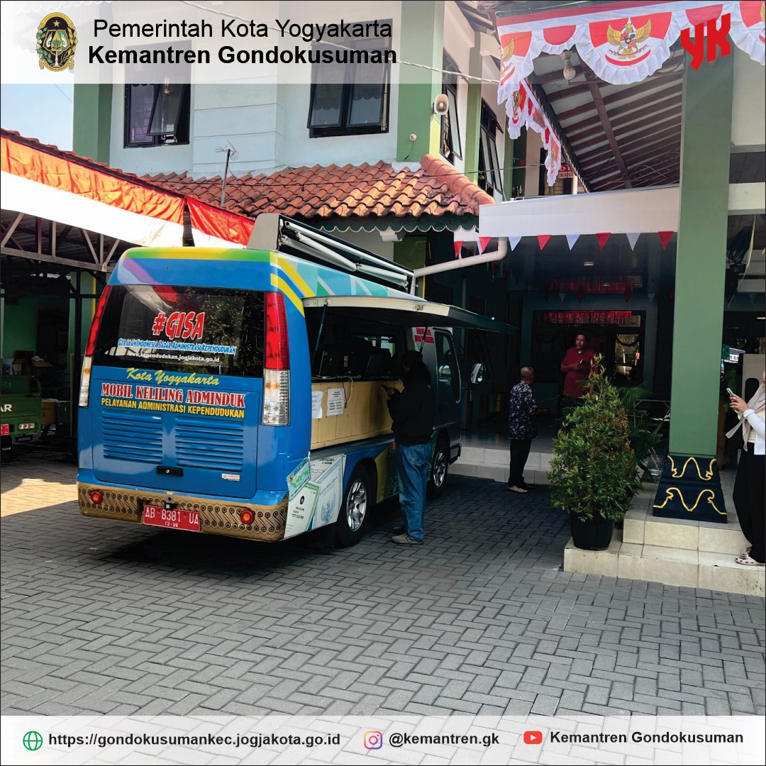 Drive Thru KTP-el di Kemantren Gondokusuman pada Bulan Agustus 2024